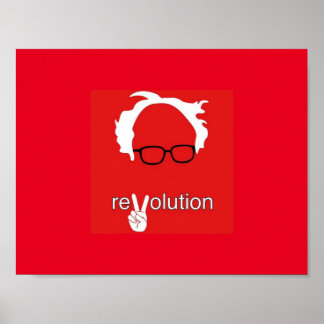 Bernie Sanders - Poster da Revolução