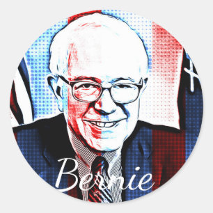 Bernie Sanders suporta adesivos de arte digital