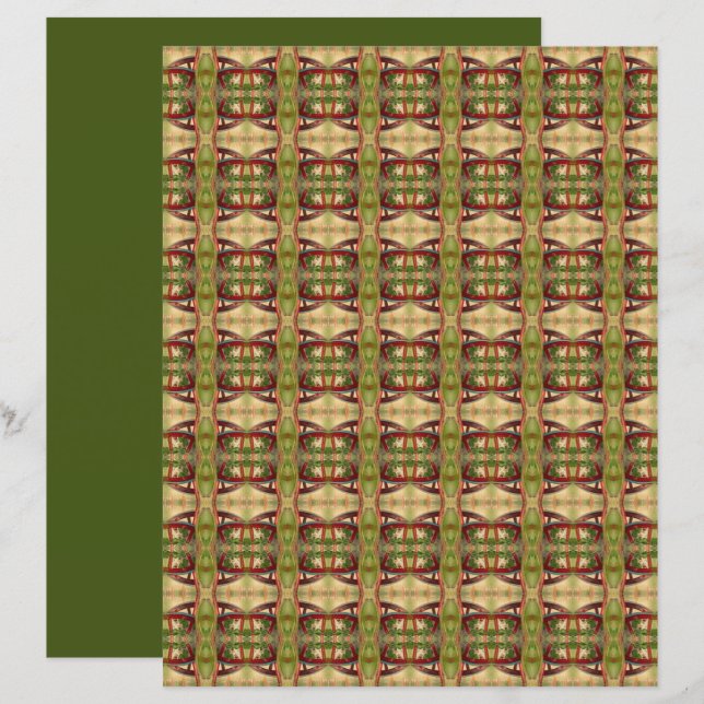 Bernie Scrapbook Paper III (Frente/Verso)