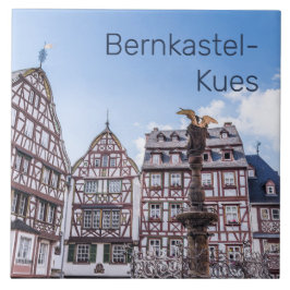 Bernkastel-Kues Facadas Históricas Alemanha Souven