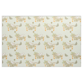 Berries e Borboletas Tecido