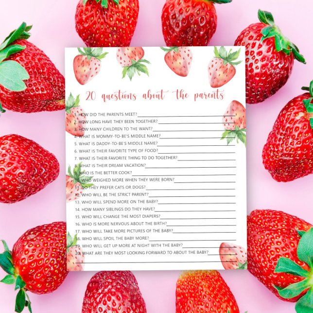 Berries - jogos - 20 perguntas sobre os pais (Criador carregado)