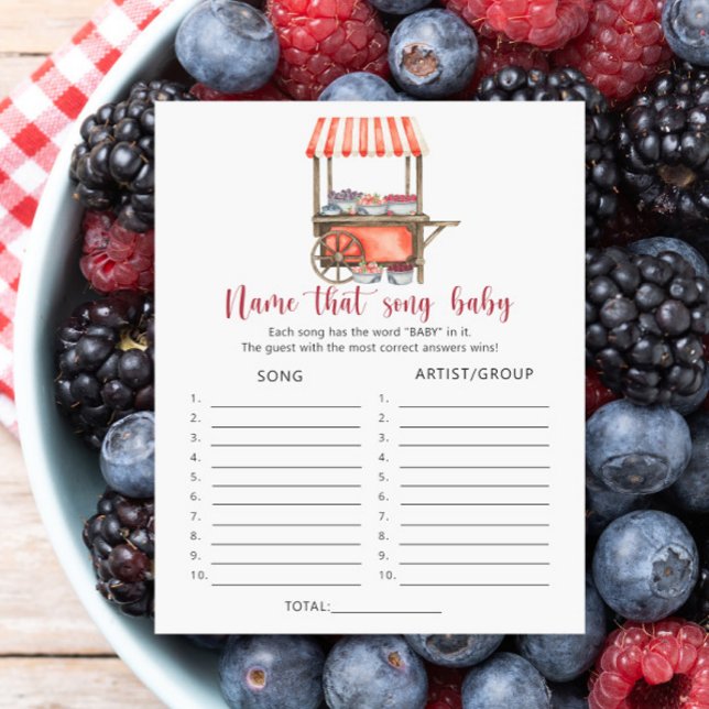 Berries on a cart - Name that Baby Song (Criador carregado)