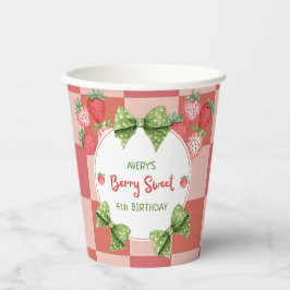 Berry 4th Birthday Strawberry Party