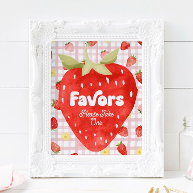 Berry Birthday Favor Sinal (Criador carregado)
