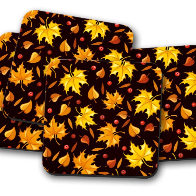 Berry De Abóbora| Porta copos De Bebida De Cortiça (Criador carregado)