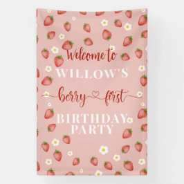 Berry First Birthday - Sinal de Boas-vindas