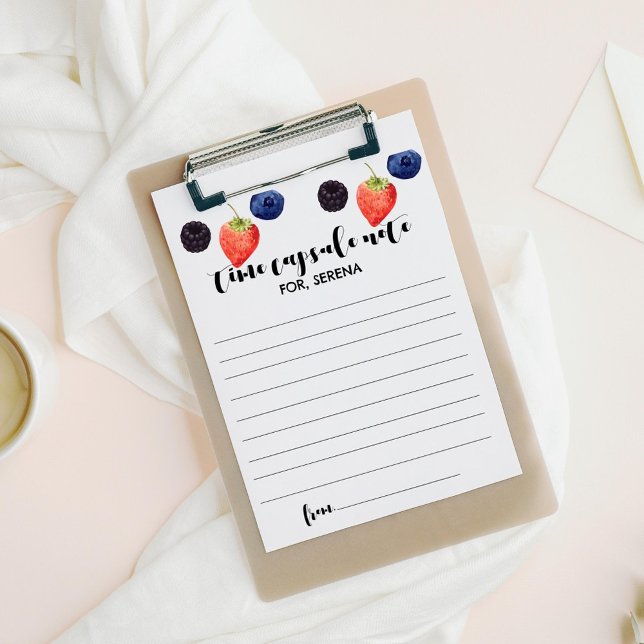 Berry First | PRIMEIRO ANIVERSARIO | Notas da cáps (Criador carregado)