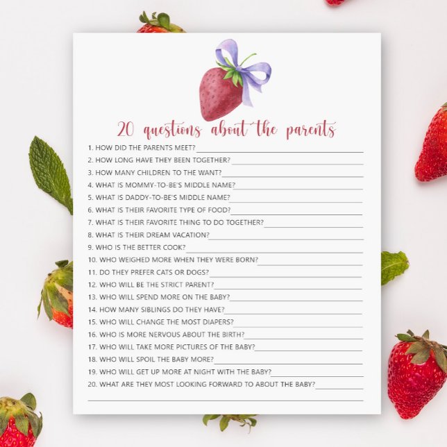 Berry - jogos - 20 perguntas sobre os pais (Criador carregado)