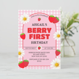 BERRY PRIMEIRO CONVITE DE ANIVERSÁRIO