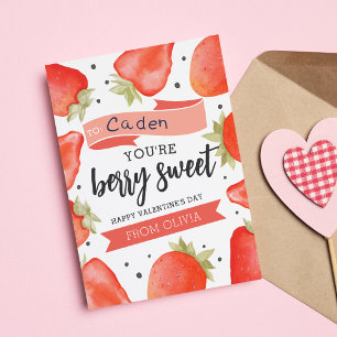 Berry Sweet Cartão de Dia de os namorados para s