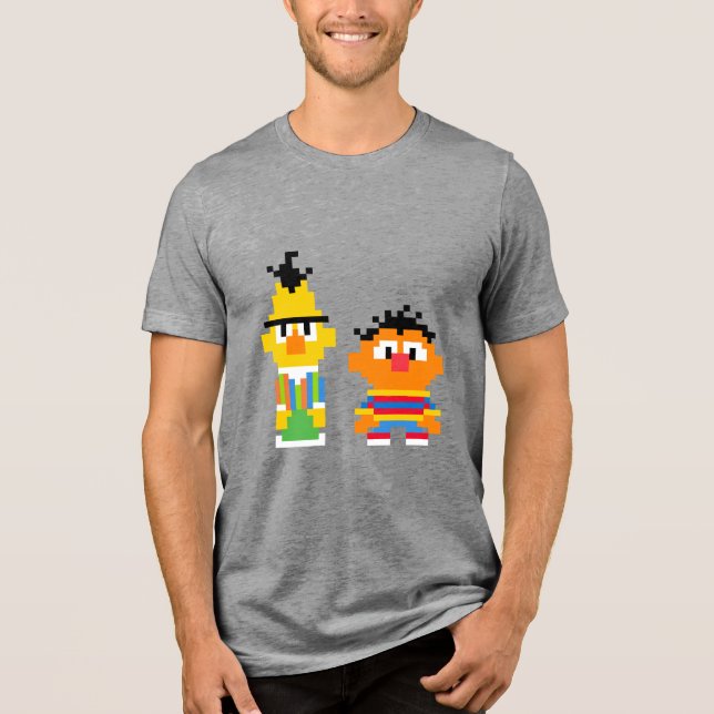 Bert e Ernie Pixel Art (Frente)