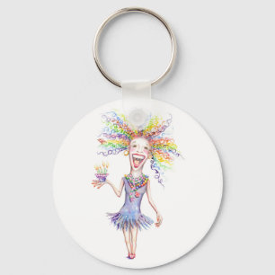 Bertha o chaveiro largo do aniversário