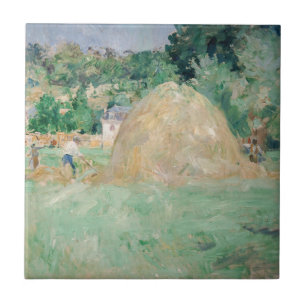 Berthe Morisot - Haystacks em Bougal