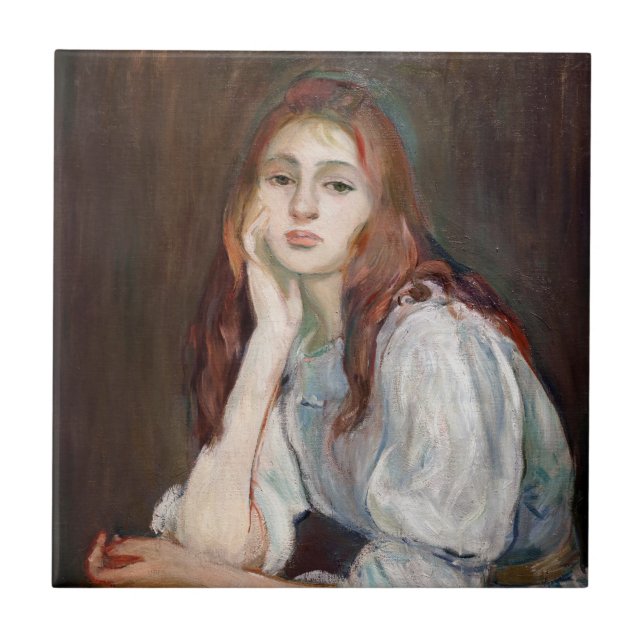 Berthe Morisot - Julie Sonhando (Frente)