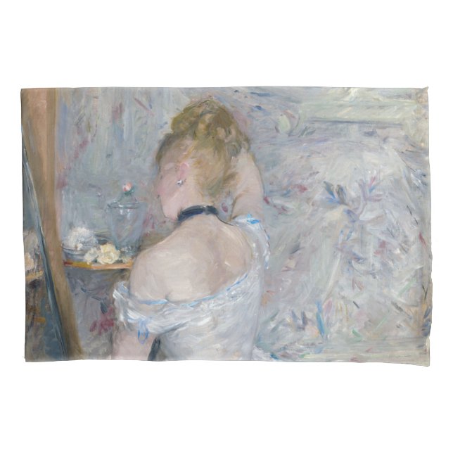 Berthe Morisot - Mulher na sua Toilette (Frente)