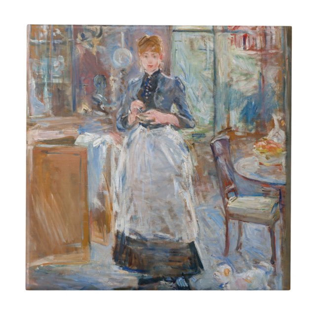 Berthe Morisot - Na Sala De Jantar (Frente)