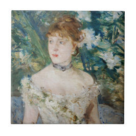 Berthe Morisot - Rapariga pequena em um palhaço