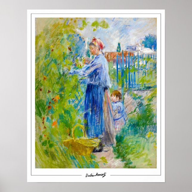 Berthe Morisot Zedign Art Poster #310 (Frente)