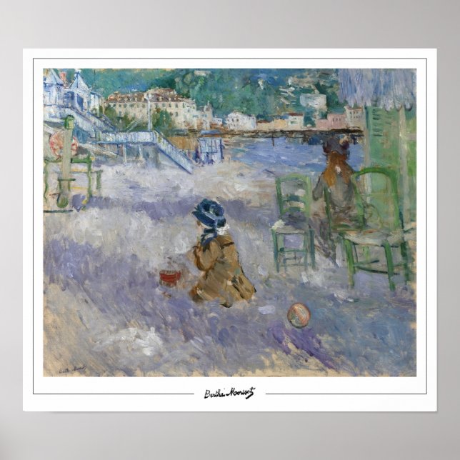 Berthe Morisot Zedign Art Poster #311 (Frente)