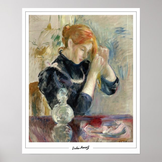 Berthe Morisot Zedign Art Poster #348 (Frente)