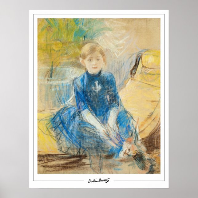 Berthe Morisot Zedign Art Poster #359 (Frente)