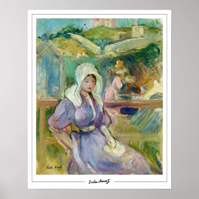 Berthe Morisot Zedign Art Poster #395 (Frente)