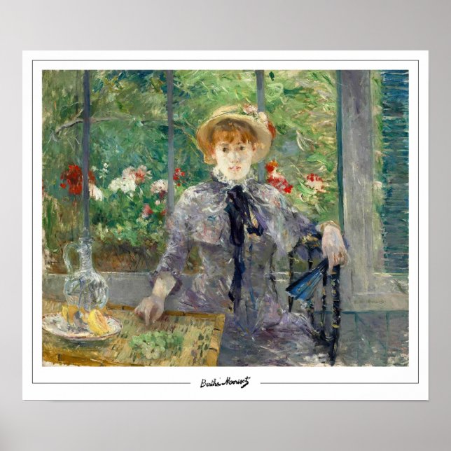 Berthe Morisot Zedign Art Poster nº 11 (Frente)
