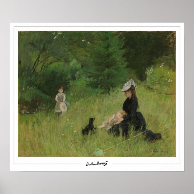 Berthe Morisot Zedign Art Poster nº 204 (Frente)