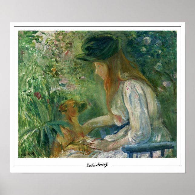 Berthe Morisot Zedign Art Poster nº 37 (Frente)