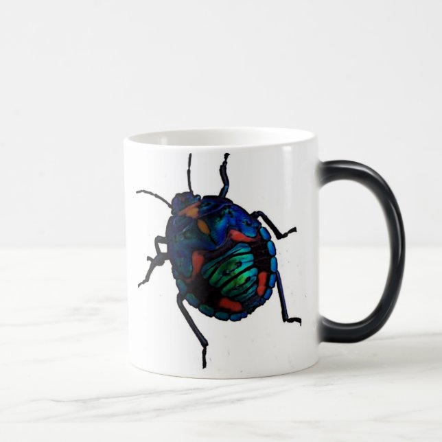 Besouro brilhante - caneca - morphing! (Direita)