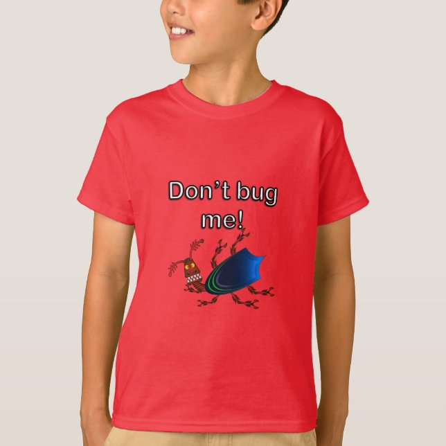 Besouro Feio - Camiseta Básica Infantil (Frente)