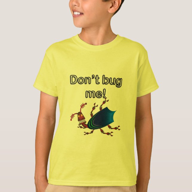 Besouro Feio - Camiseta Básica Infantil (Frente)
