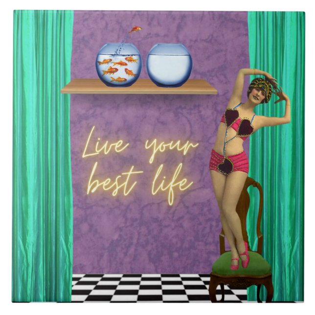 Best Life Funky Vintage Kitsch (Frente)