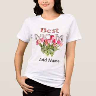Best Mom Pink Tulips - Elegant Mother's Day Gift 