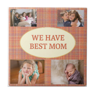 Best Mom Tartan Keepsake