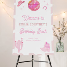 Besta Rosa-Rosa Ocidental Rodeo Birthday Bash Bem-