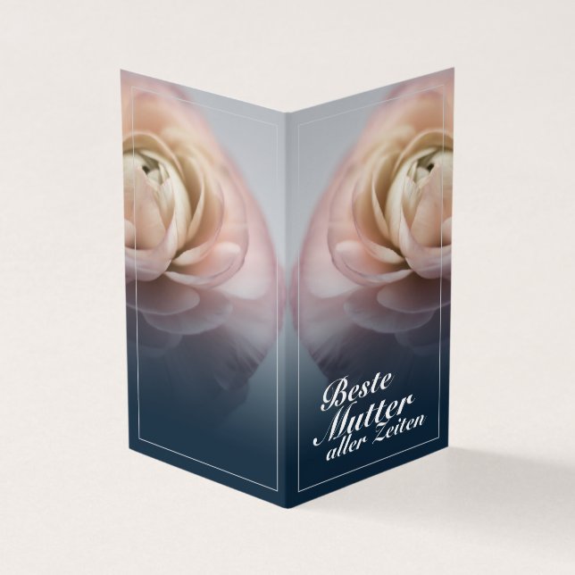 Beste Mutter aller Zeiten mit großer rosa Rosa (Exterior)