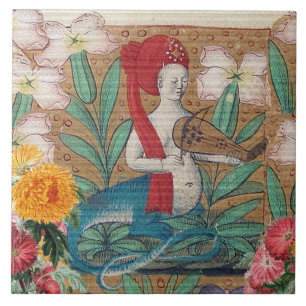 BESTIÁRIO MEDIEVAL,FAIRY MELLUSINA FAZER MÚSICA