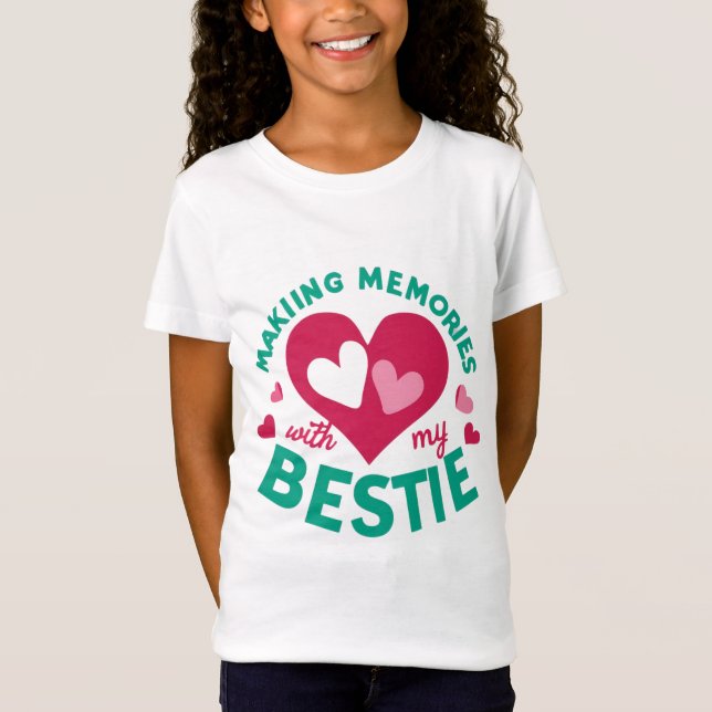 "Besties para Camisa do Dia da Amizade" (Frente)