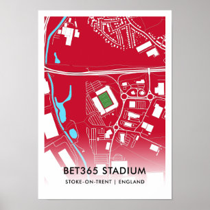 bet365 Stadium Poster - Home of Stoke City FC