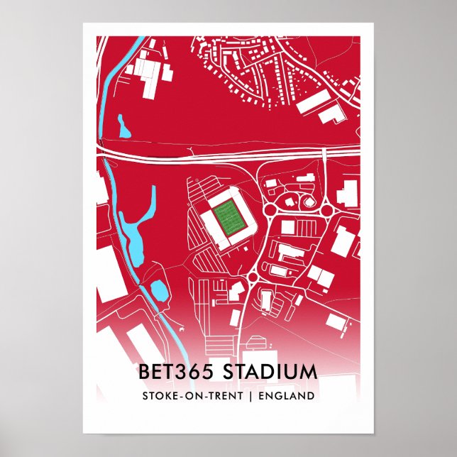 bet365 Stadium Poster - Home of Stoke City FC (Frente)