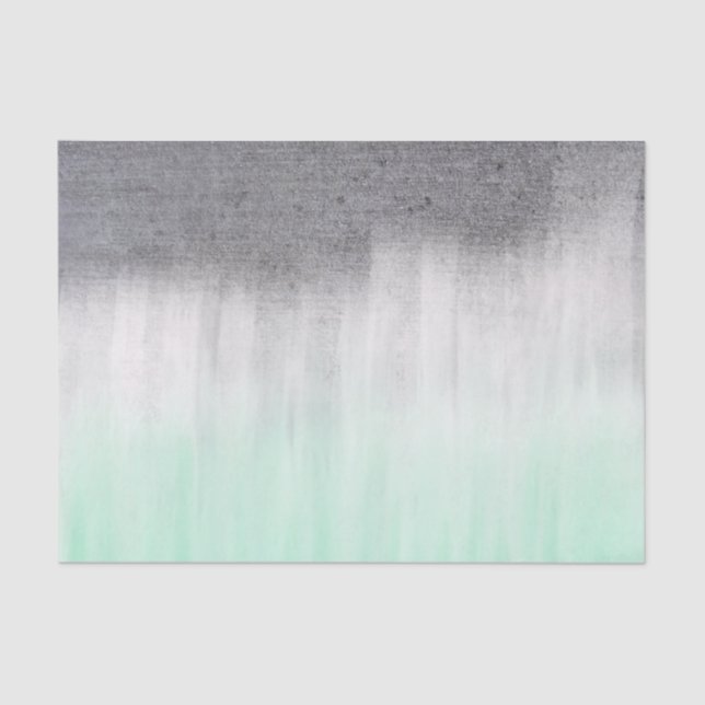 betão urbano, papel verde à menta (Frente )