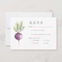 Beterraba orgânica |Veggie Watercolor RSVP