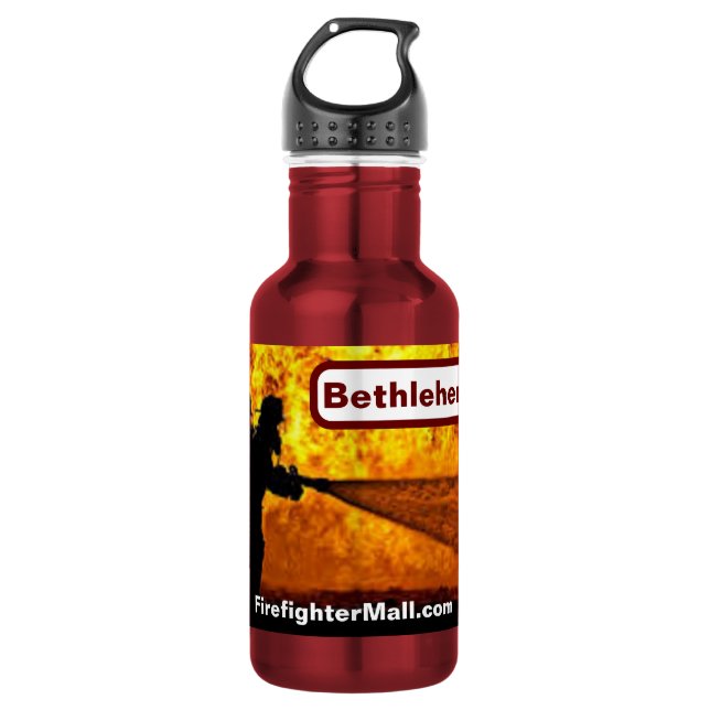 Bethlehem VFD VFD Garrafa de Água de Bombeiro (Frente)