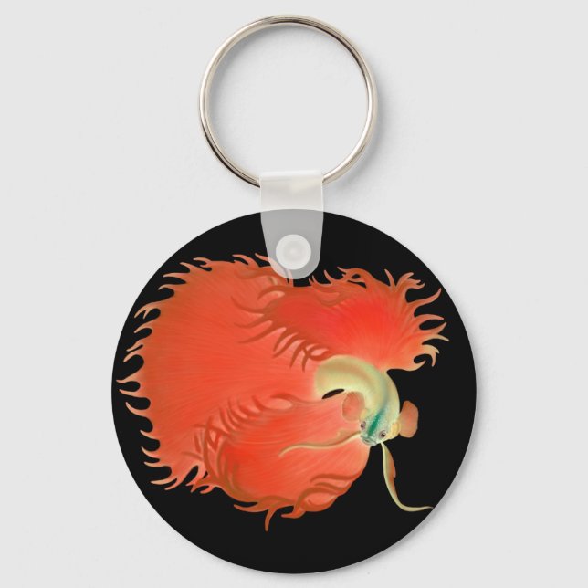 Betta Fighting Fish Chaveiro (Frente)