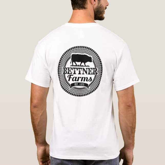 Bettner Fazenda Estabeleceu Camisa 1975 (Verso)