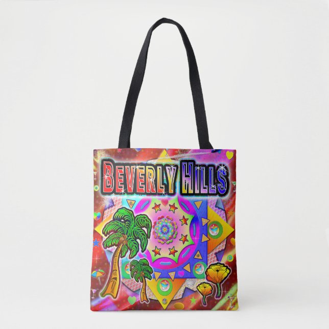 Beverly Colinas Tropical Amigos Tote Bag (Frente)