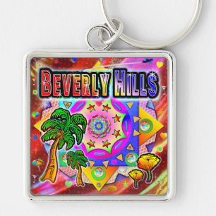Beverly Colinas Tropical Friends Chaveiro