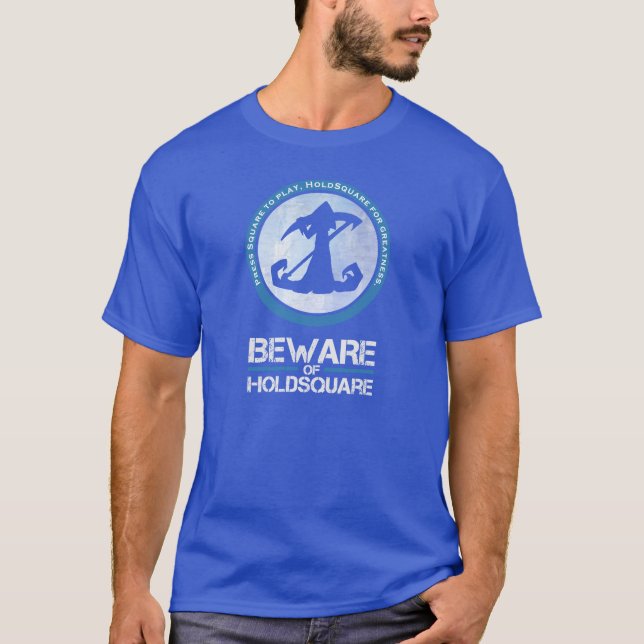 Beware da camisa de HoldSquare - homens (Frente)